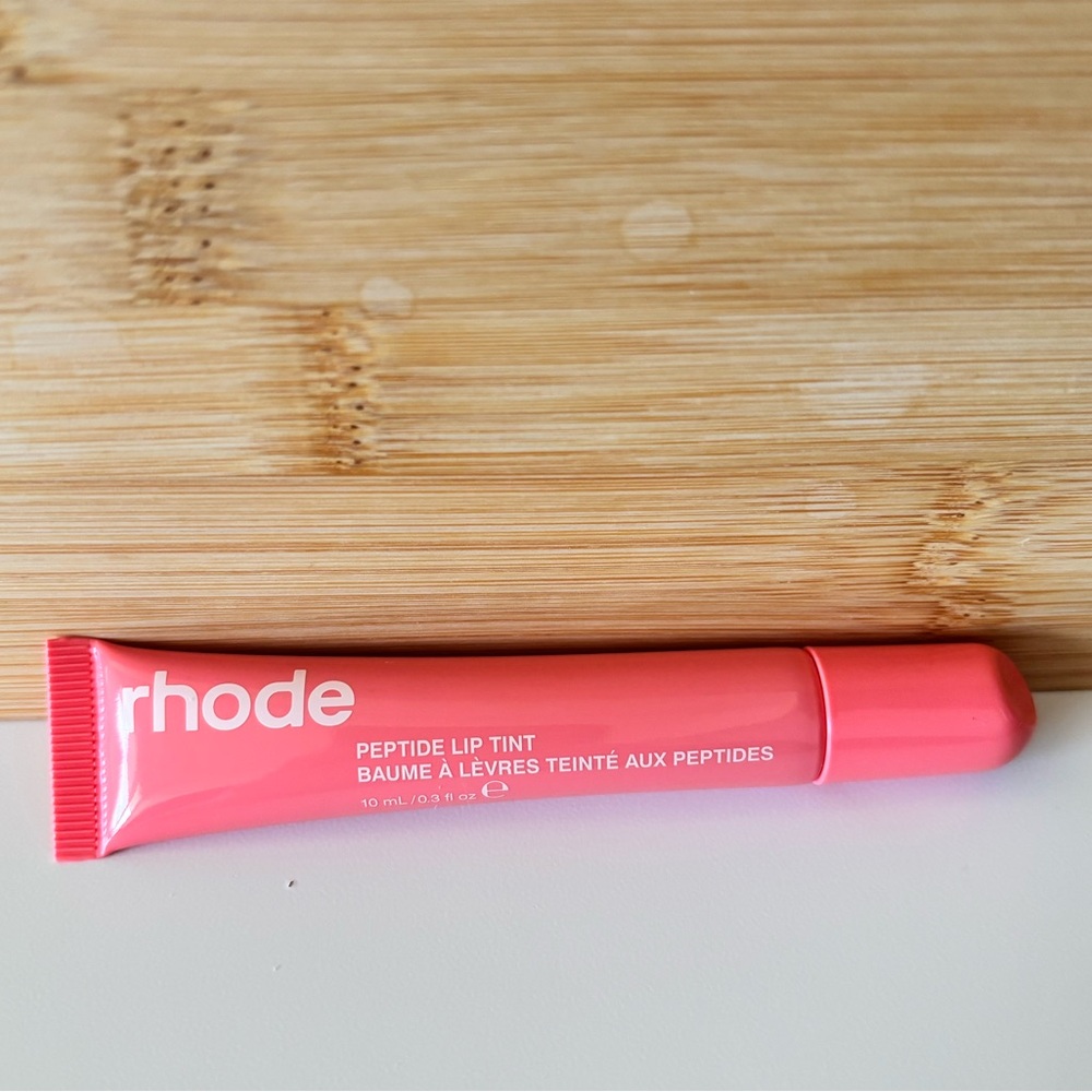 Rhode peach pit peptide lip tint